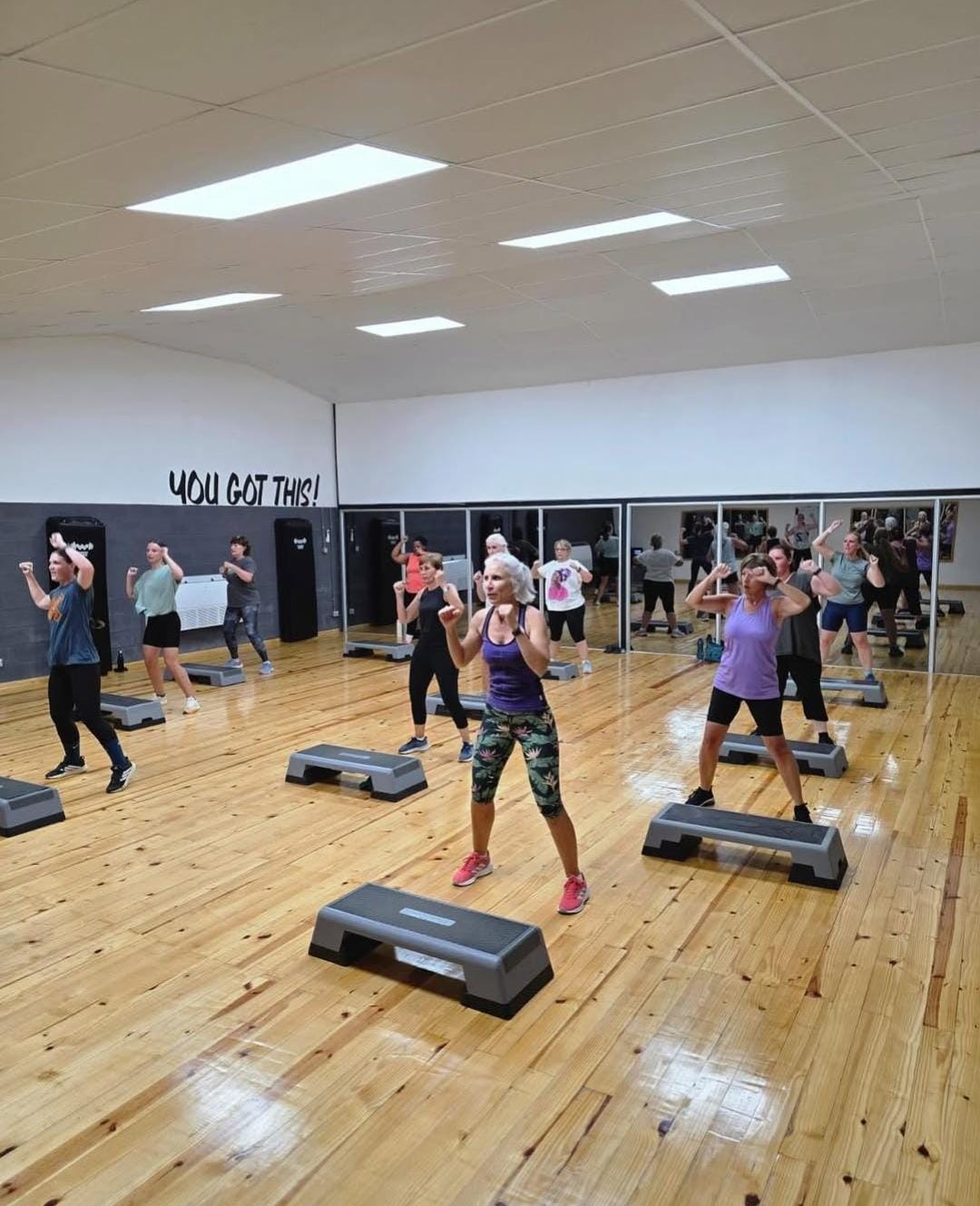 Zumba Step session